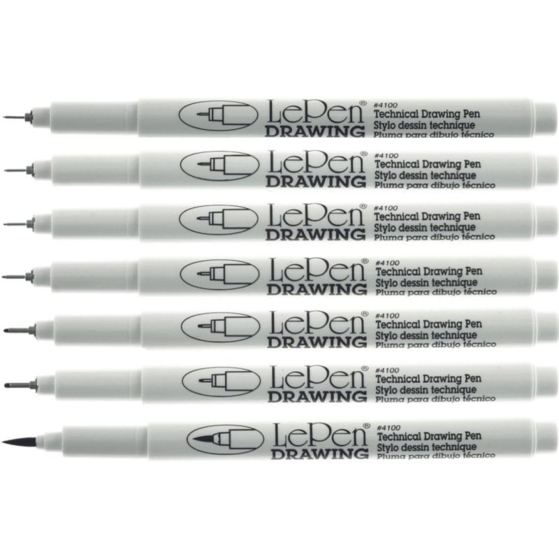 Le Pen Technical Drawing Pen - 0.05 mm Black