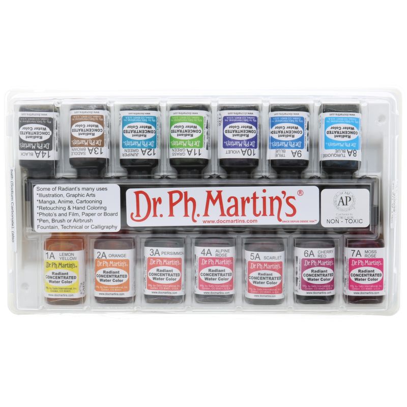 Painting with Dr. Ph Martin's Radiant Watercolors 