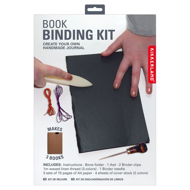 Some bookbinding supplies. You can buy a bookbinding kit on  or , Book  Binding