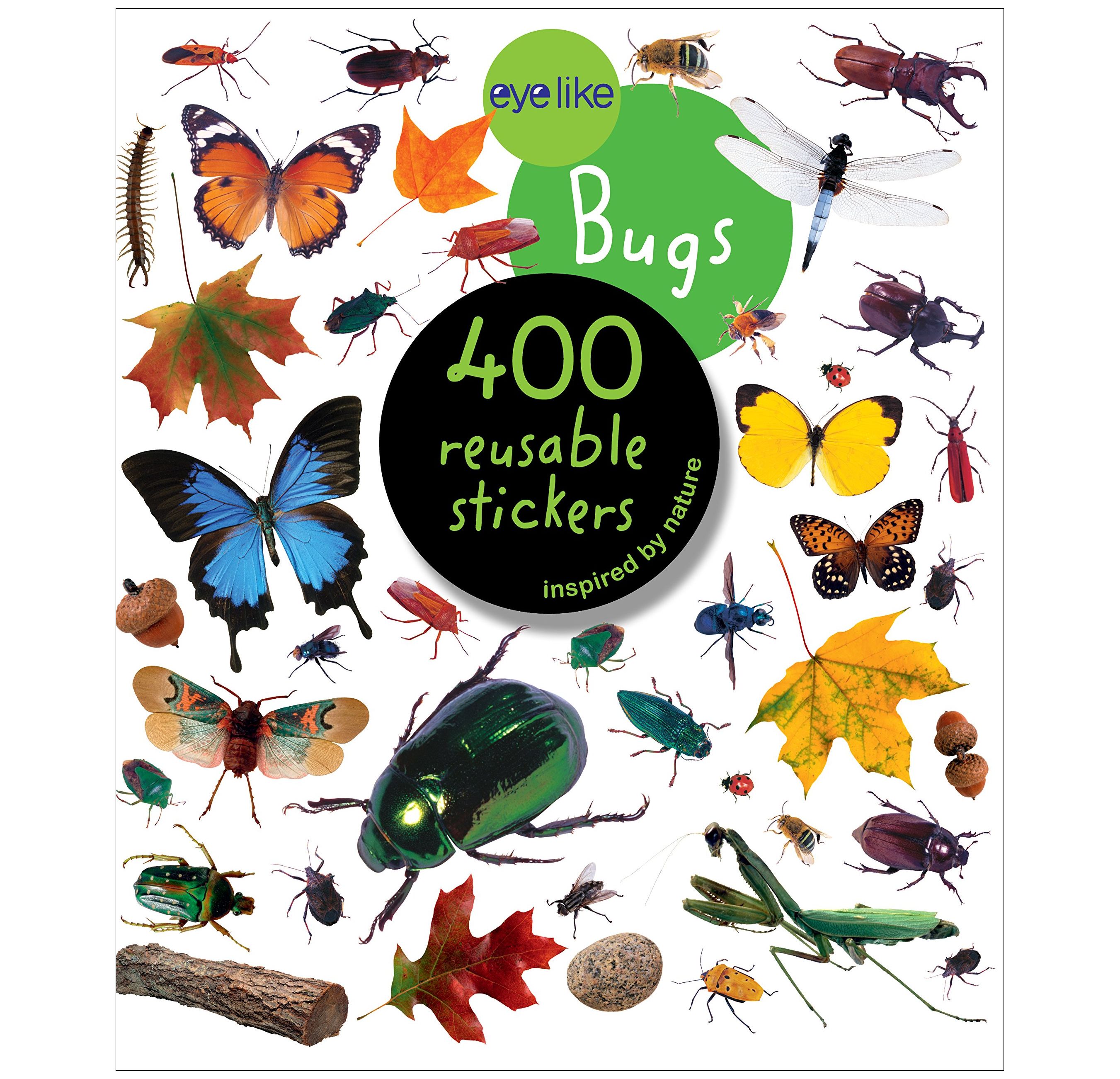 Eyelike Sticker Book, Bugs - FLAX art & design