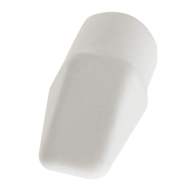 Pentel Hi-Polymer Eraser Caps 10 Pack White