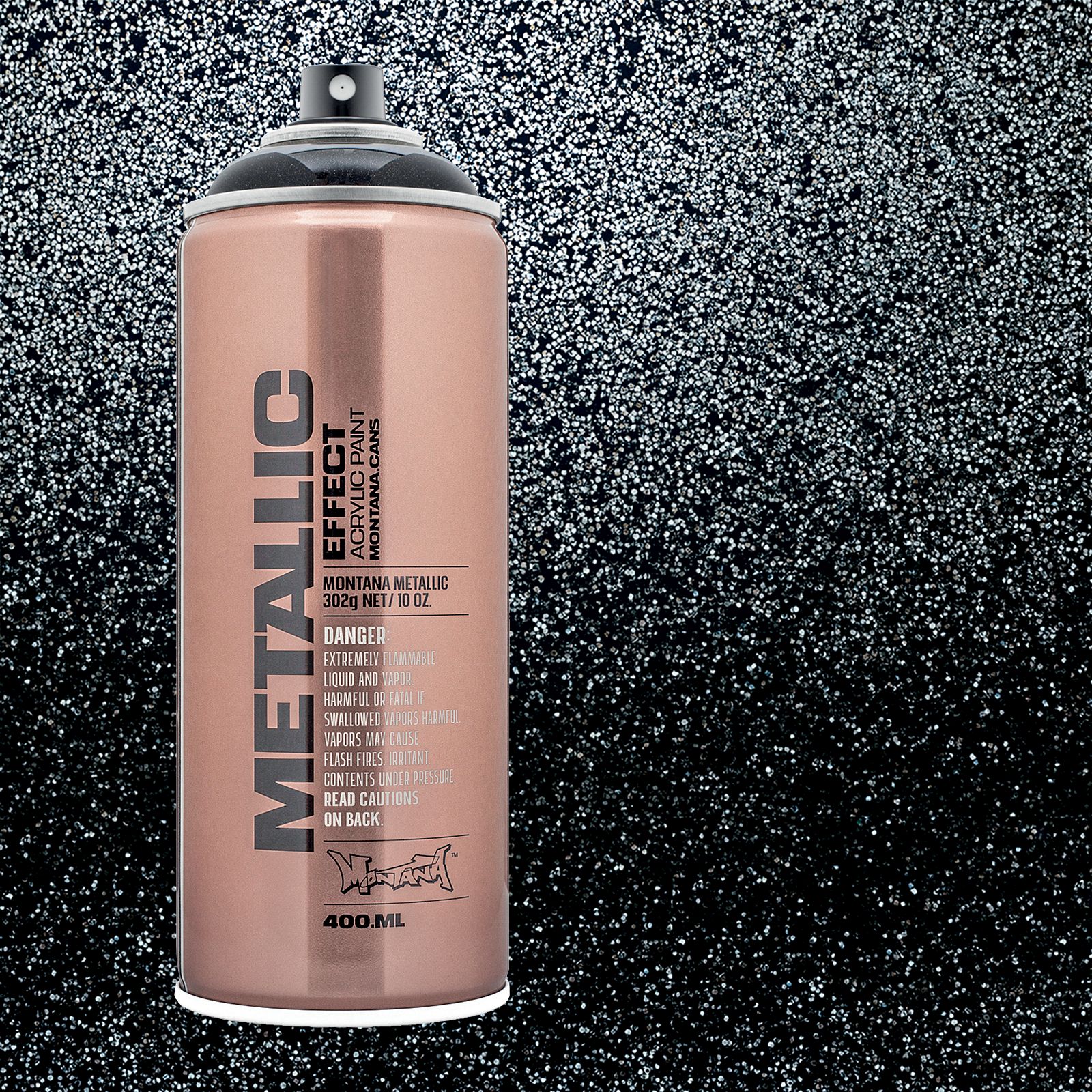 Montana Effect Metallic Spray Black