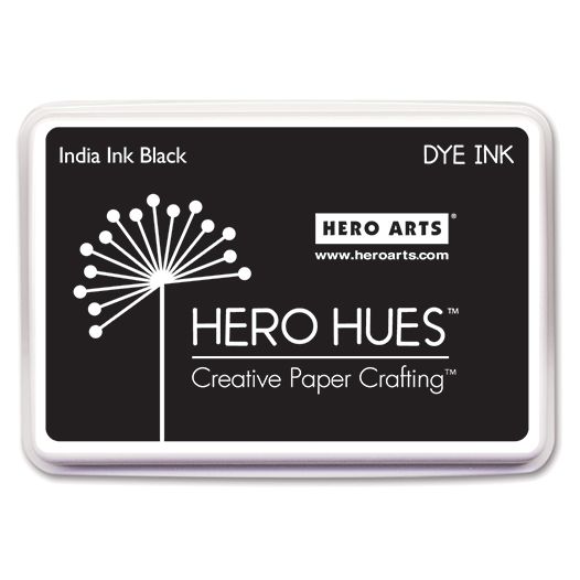 Hero Arts Hues Dye Ink Pad - India Ink Black