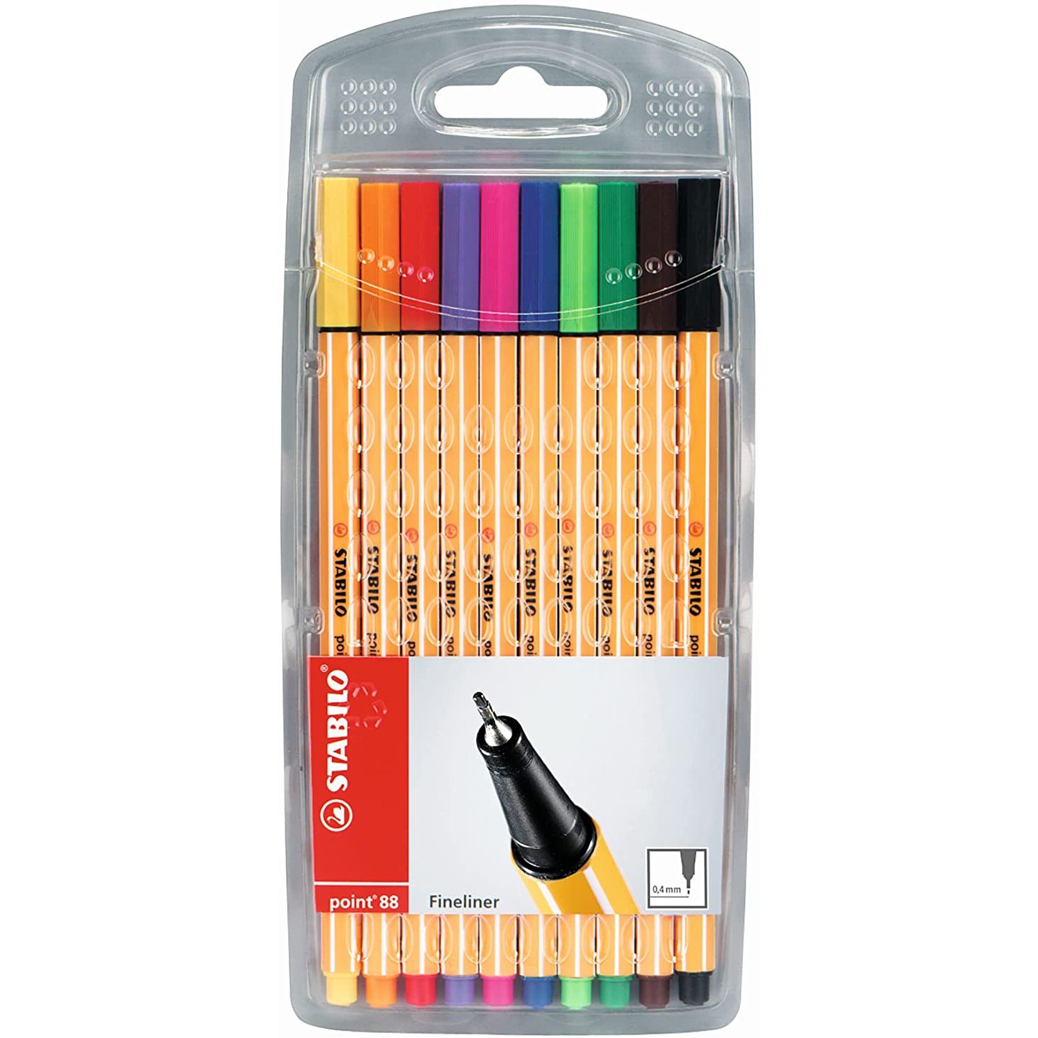 Stabilo point 88 Pens, Set of 10 - FLAX art & design