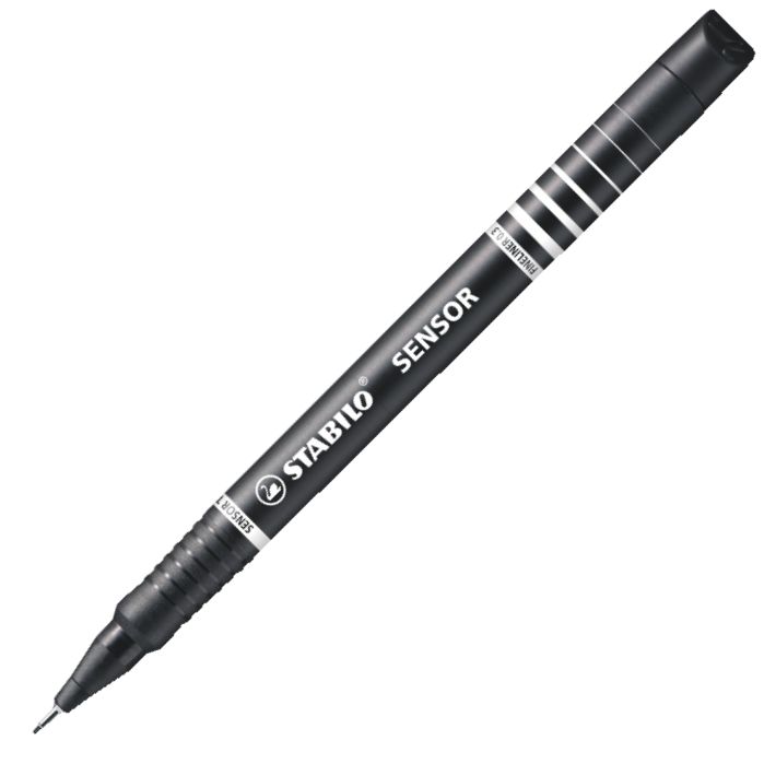 Stabilo Sensor Fineliner Pen, Black