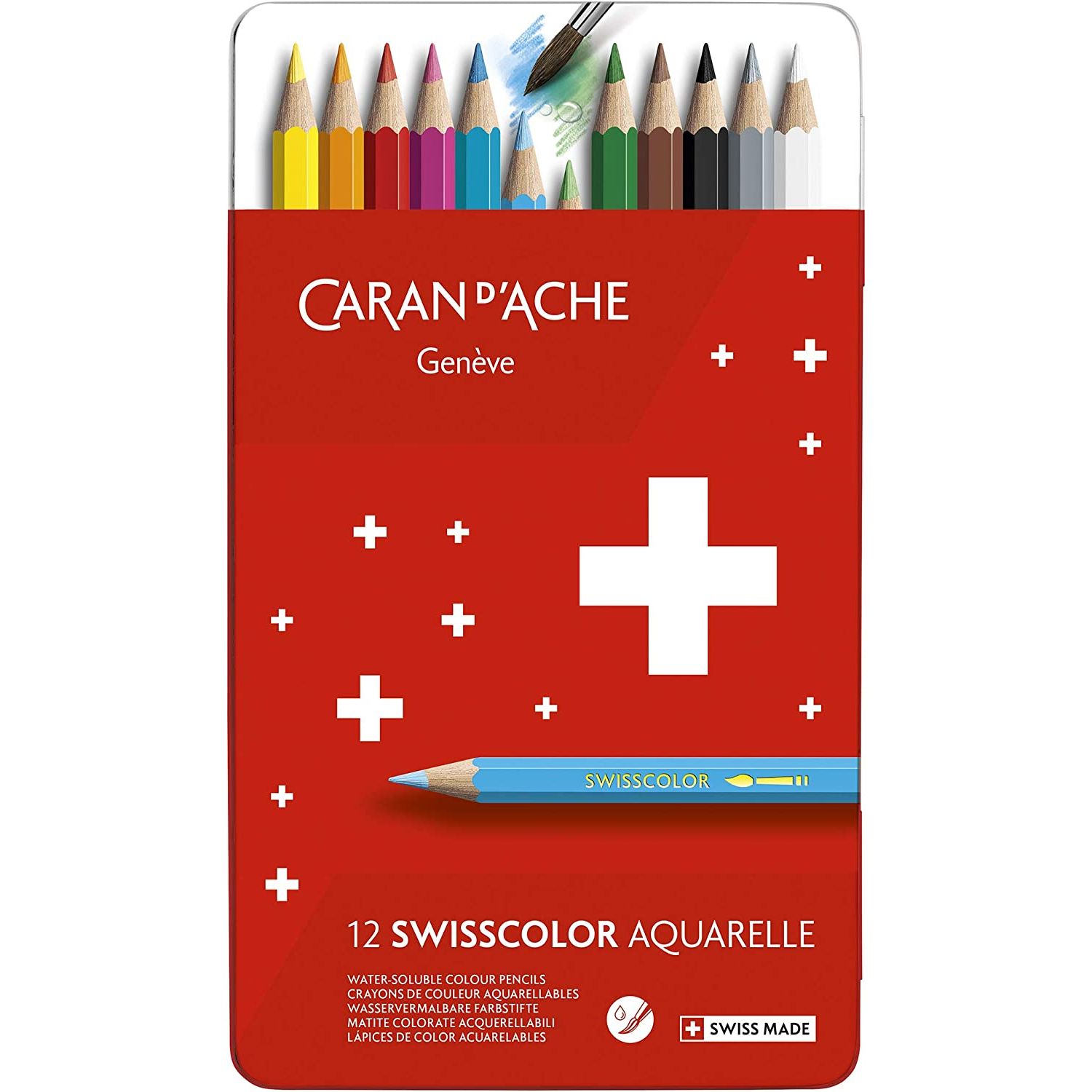 Caran d'Ache Swisscolor Colored Pencil Sets