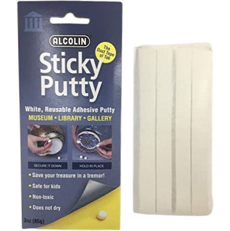 Removable Adhesive Putty, White Tack Adhesive Clay