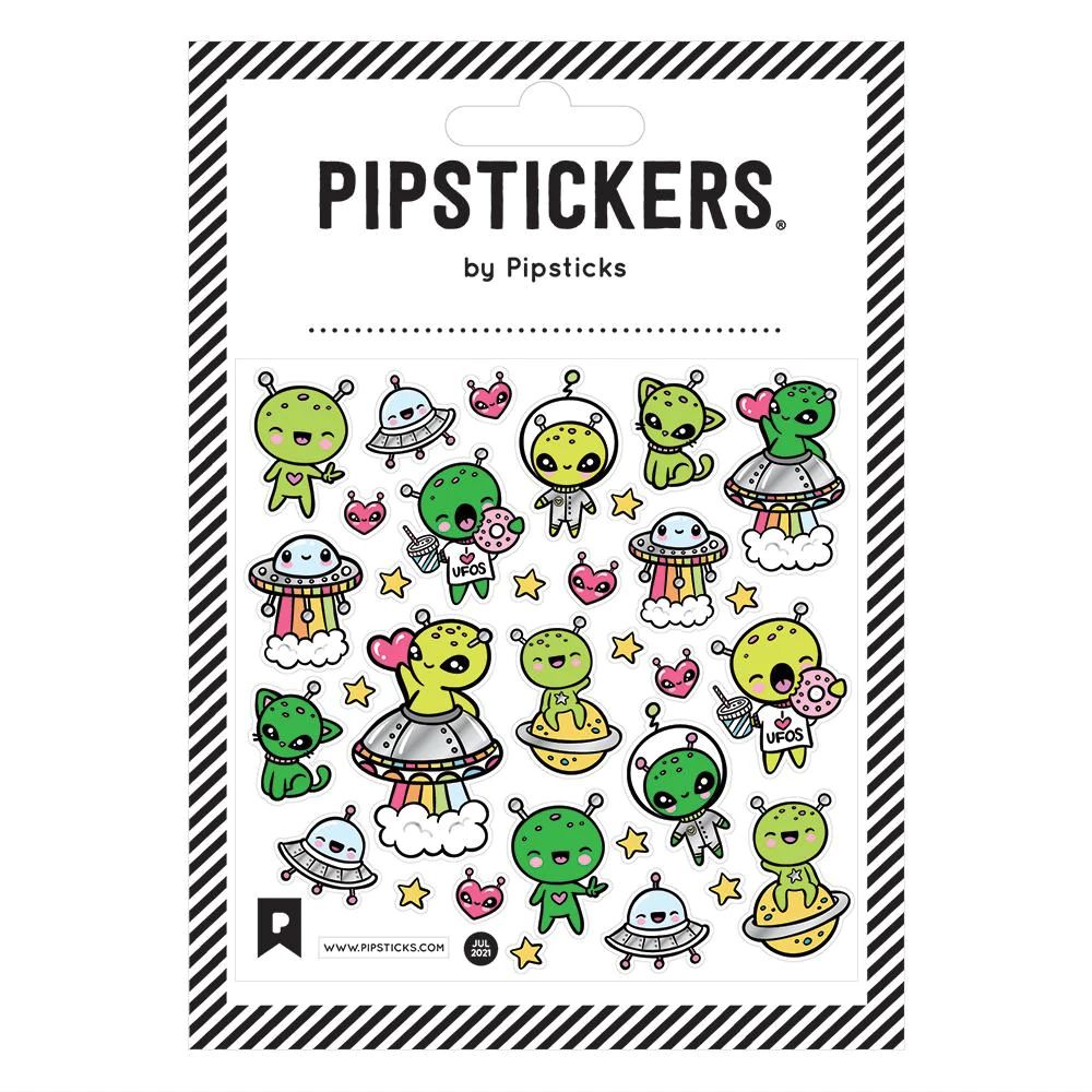Pipsticks Stickers, Planets & Stars - FLAX art & design