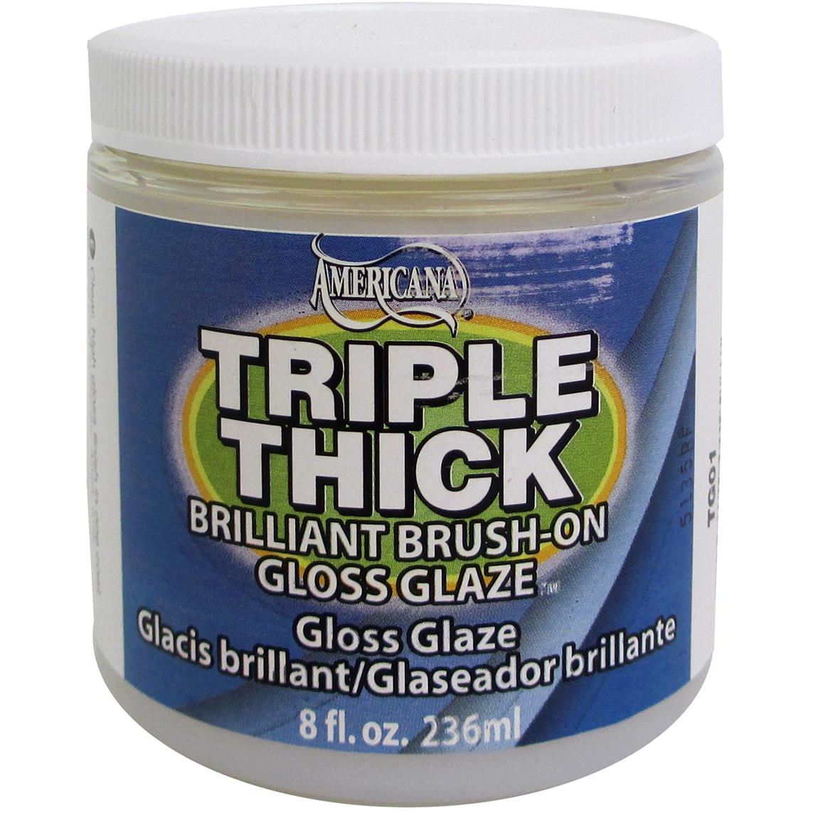Decoart Triple Thick Gloss Glaze - 8 oz
