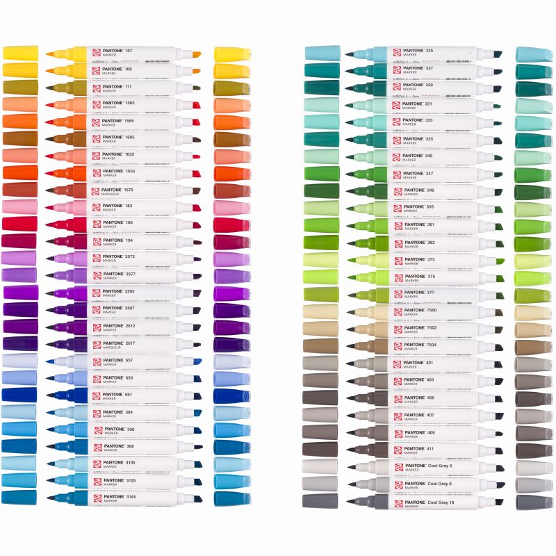 Pantone Markers, Additional 54 Set - FLAX art & design
