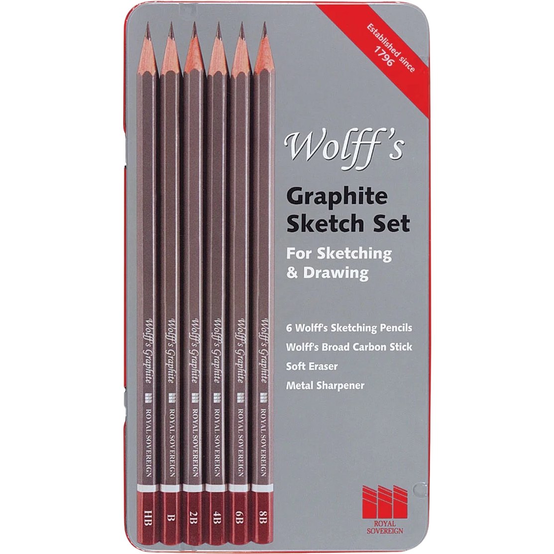 Wolff's Graphite Sketch Set - FLAX art & design