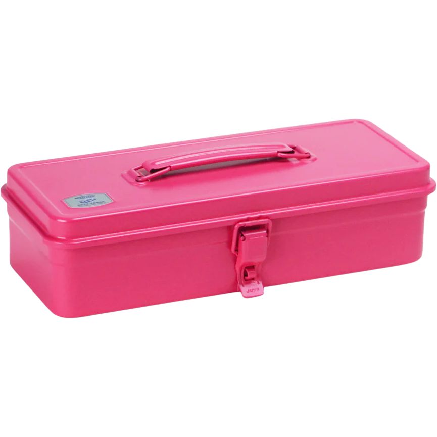 Toyo Trunk Type Toolbox with Handle, Shocking Pink - FLAX Art