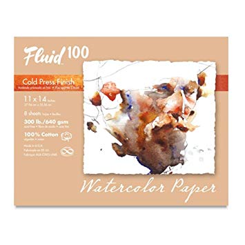 What's New: Fluid 100% Cotton Watercolor Paper - FLAX art & design