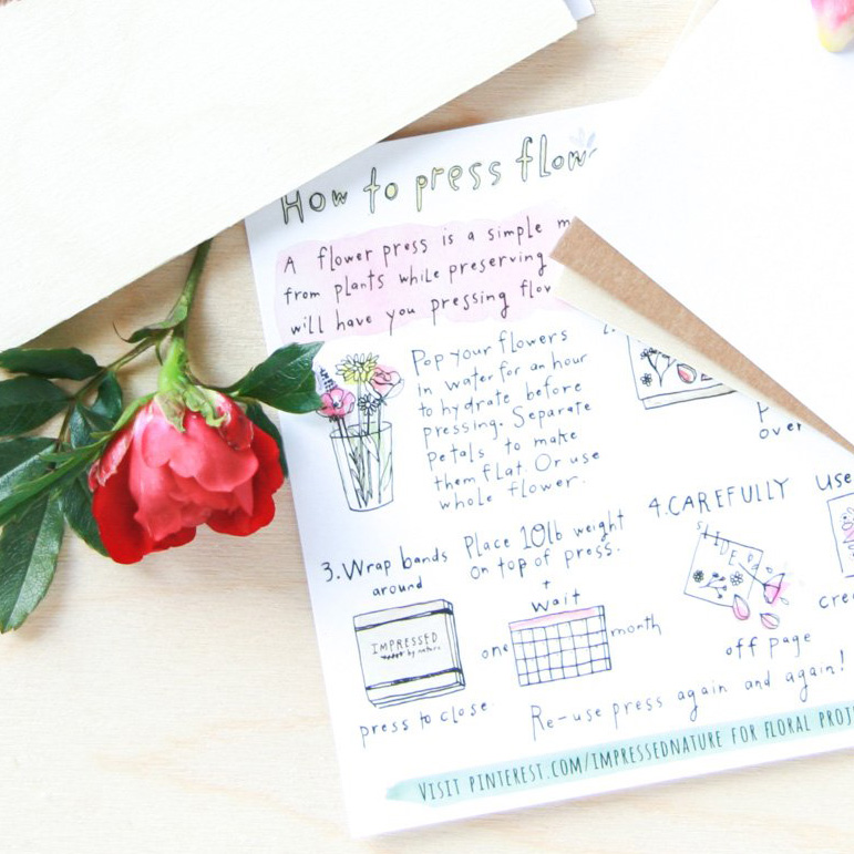flax gift ideas diy travel flower press flax art design flower pressing paper