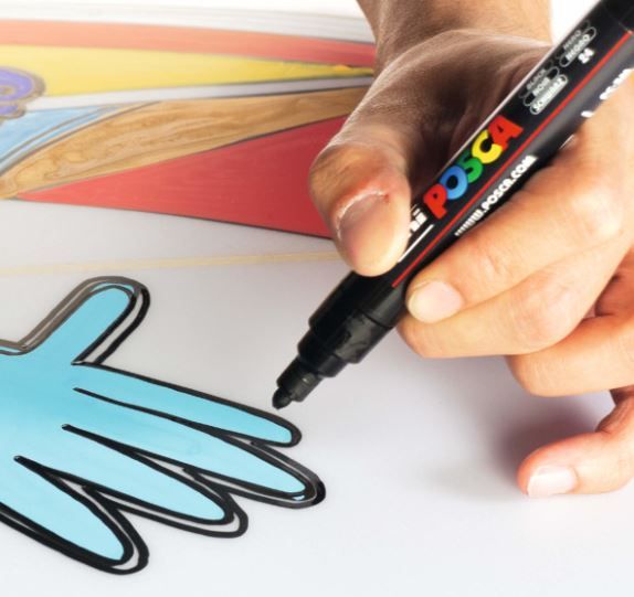 How to make posca marker at your home / homemade posca marker