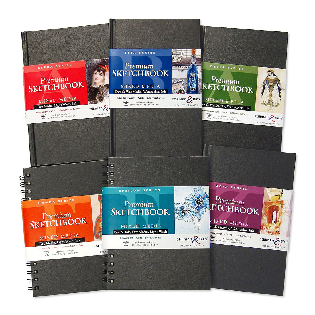 Stillman & Birn™ Epsilon Series Premium Softcover Mixed Media