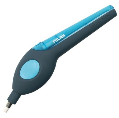 MILAN Electric Eraser With Spare Erasers And Battery Acid Series