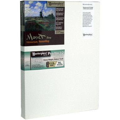 Masterpiece Monet Pro Sausalito Stretched Canvas - FLAX