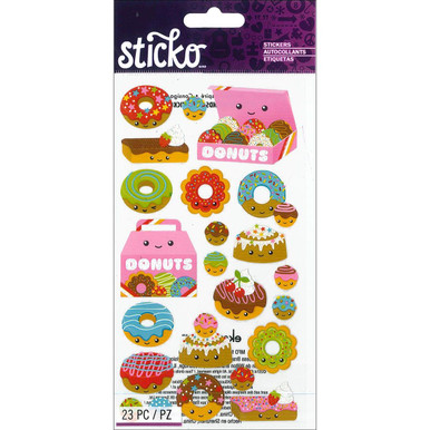 Sticko Themed Stickers Smiley Faces