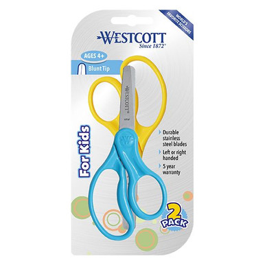 Westcott 13168 Right- and Left-Handed Scissors, Kids' Scissors