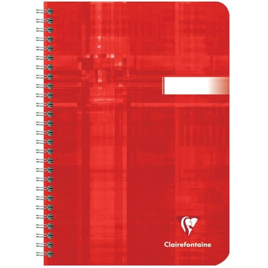 Clairefontaine Age Bag Clothbound Notebook 19 X 25 Cm Plain