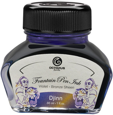 Phythons Ink Octopus Fluids Sheen Fountain Pen Ink, Djinn - FLAX art & design