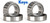GM 8.2 Chevy Differential Carrier Bearings & Races Koyo
