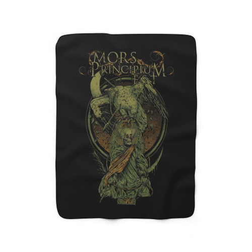 Mors Principium Est - "Vulture" Sherpa Fleece Blanket