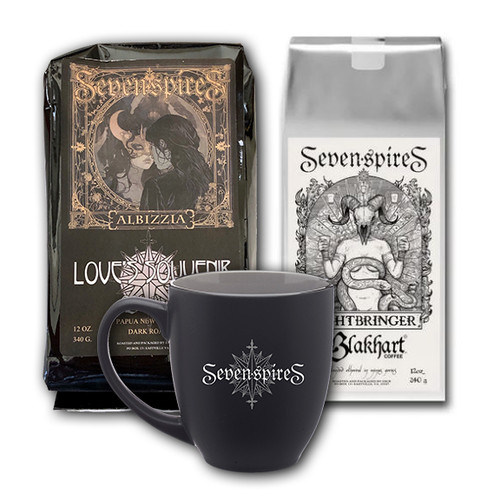 Seven Spires - 2 Coffees & Mug - Bundle