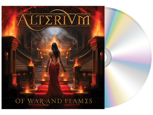 Alterium - "Of War & Flames" - CD