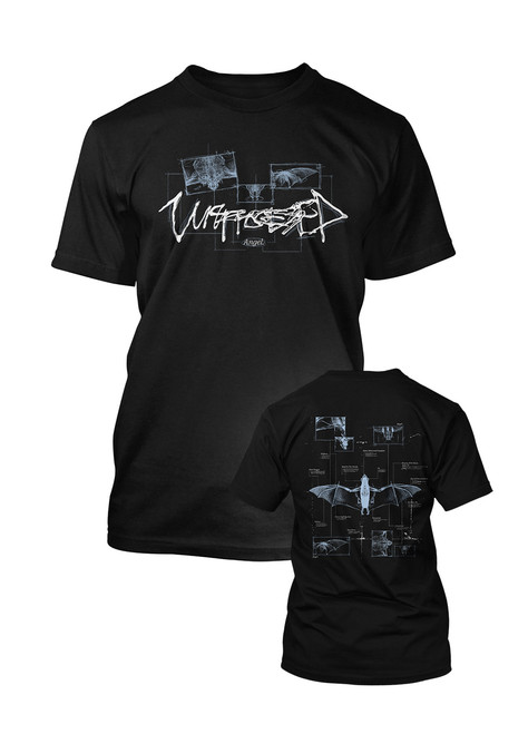 Unprocessed - "Bat Anatomy" - T-Shirt