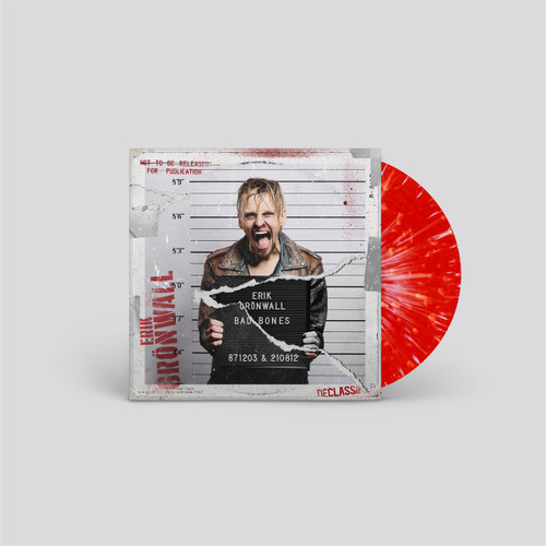 Erik Gronwall - "Bad Bones" - Red Splatter Vinyl