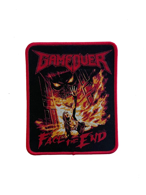 Game Over - "Face The End" - Red Patch