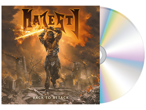 Majesty - "Back to Attack" - CD