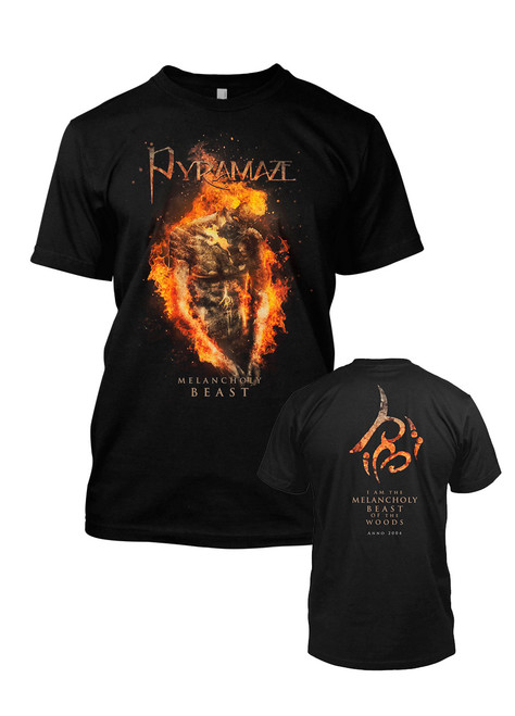 Pyramaze  - "Melancholy Beast" - T-Shirt