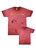 OK Goodnight - "Stop / Go Album Art" - Red Oil Wash T-Shirt