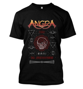 Angra - "OMNI Red Skull" - Shirt