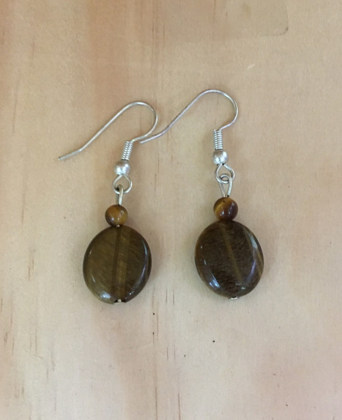 Tiger Eye Earrings