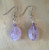 oval Lavender Amethyst Earring