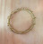 Gold Color Round Wire with Loops Bracelet
