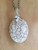 White Magnesite Wire Wrapped Pendant