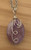 Lavender Amethyst Stone Wire Wrapped Pendant