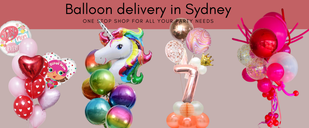 Balloon Delivery Sydney Party Balloons Decorating And Supplies Shop Balloons Online Helium Hire In Sydney Balloon Delivery In Sydney