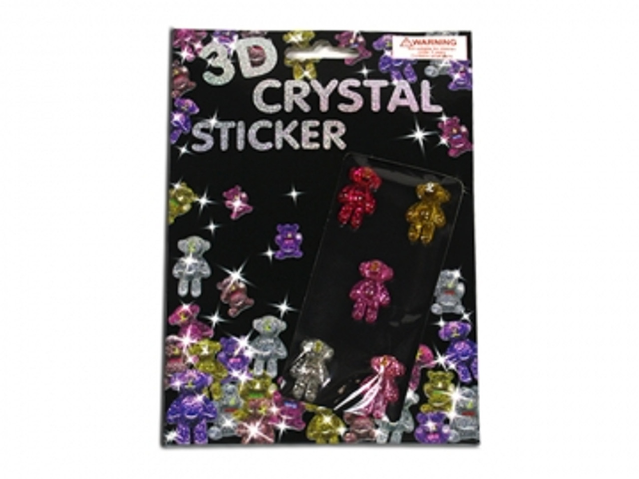 3d teddy bear stickers