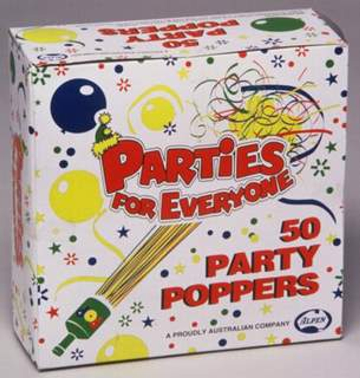 PARTY　POPPERS　Shop　Sydney　PACK　50　Party