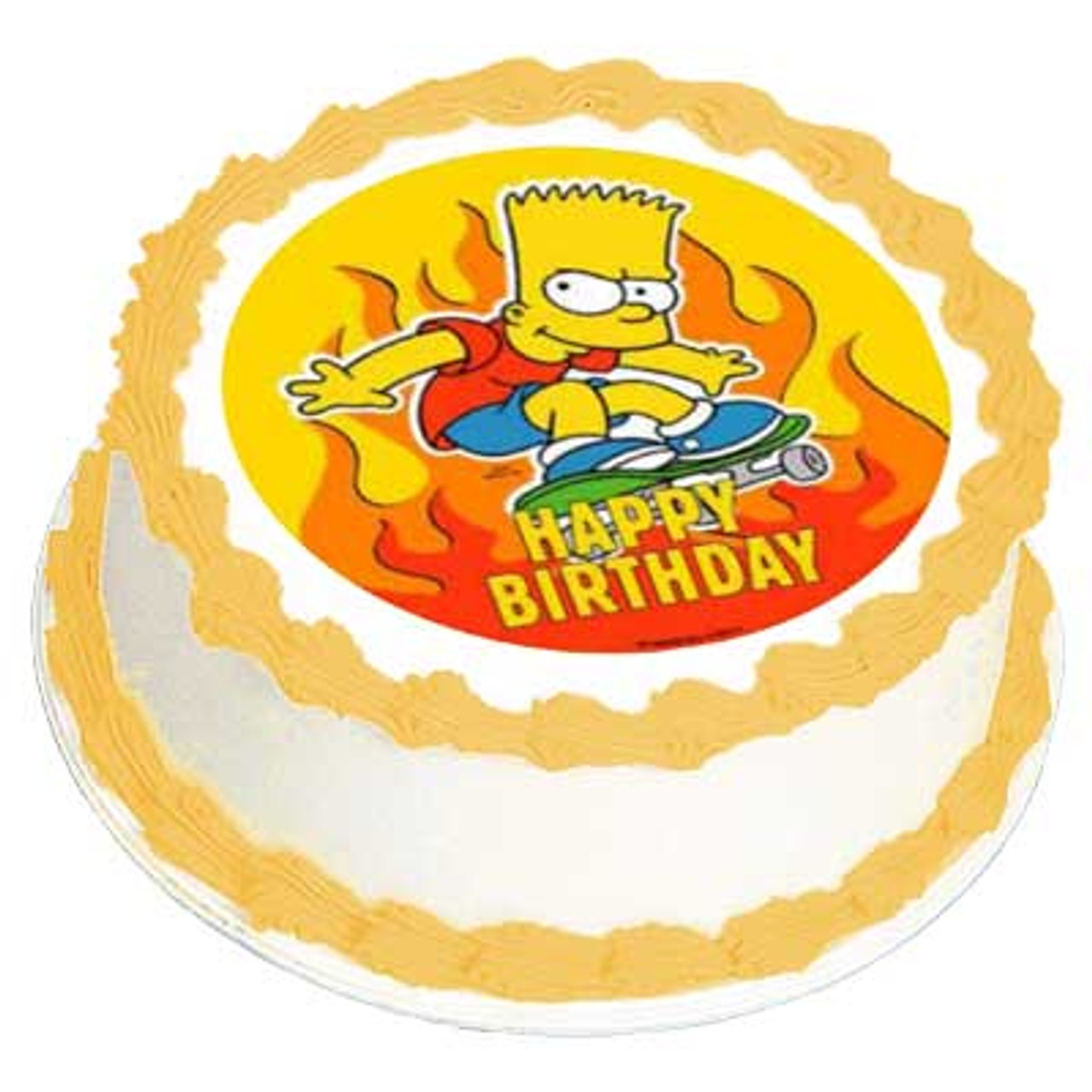 Bart Simpson for Alex. All decoration... - Marta Bakes Cakes | Facebook