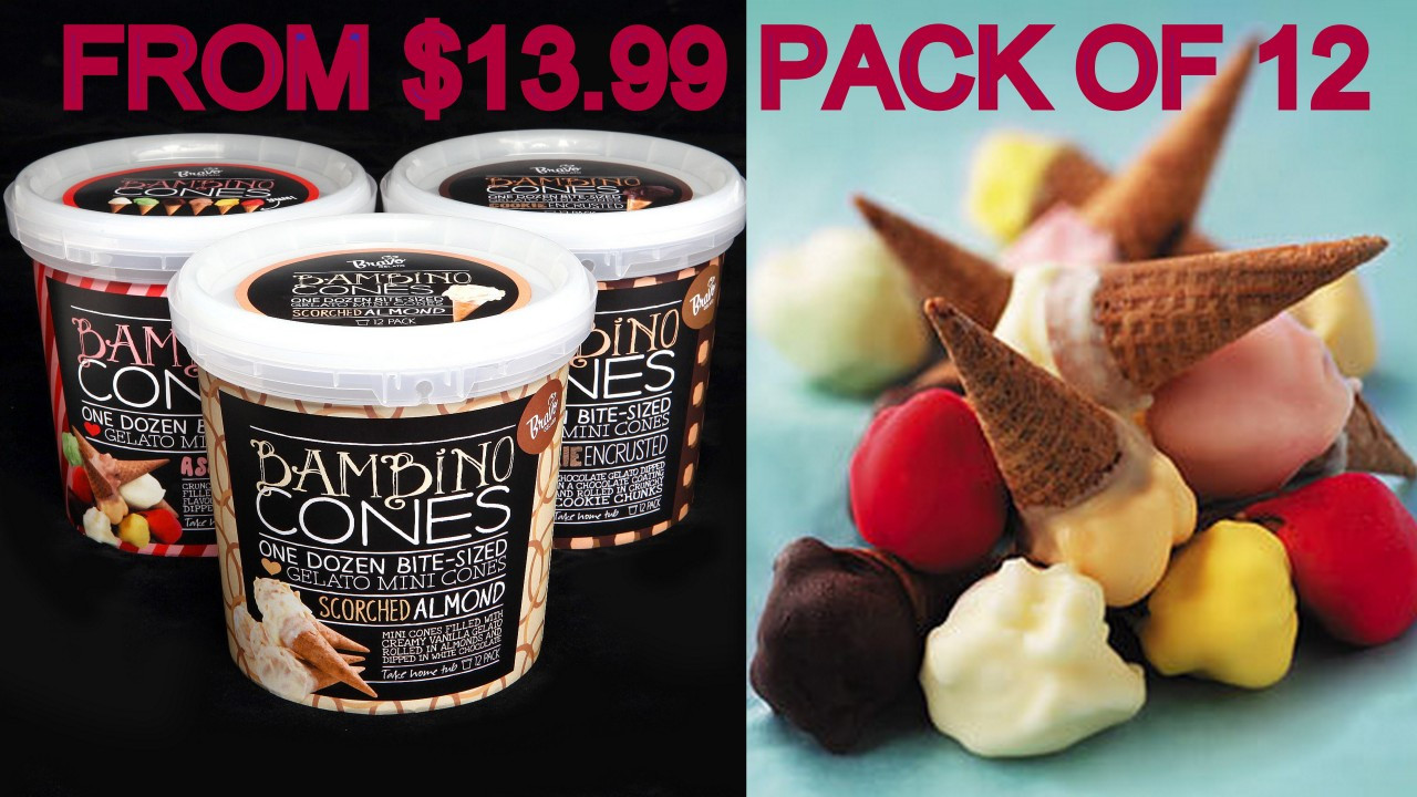 Bravo Bambino Gelato Cones Sydney Party Shop