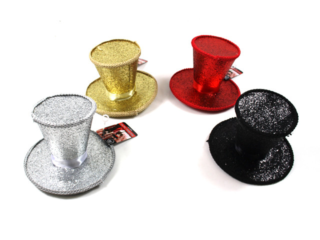 Mini Glitter Top Hat Gold - Sydney 