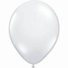 12cm Jewel Diamond Clear Latex Balloon