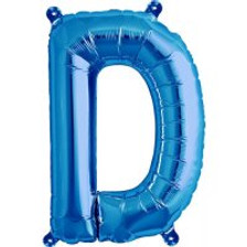 Blue Letter D Megaloon Balloon